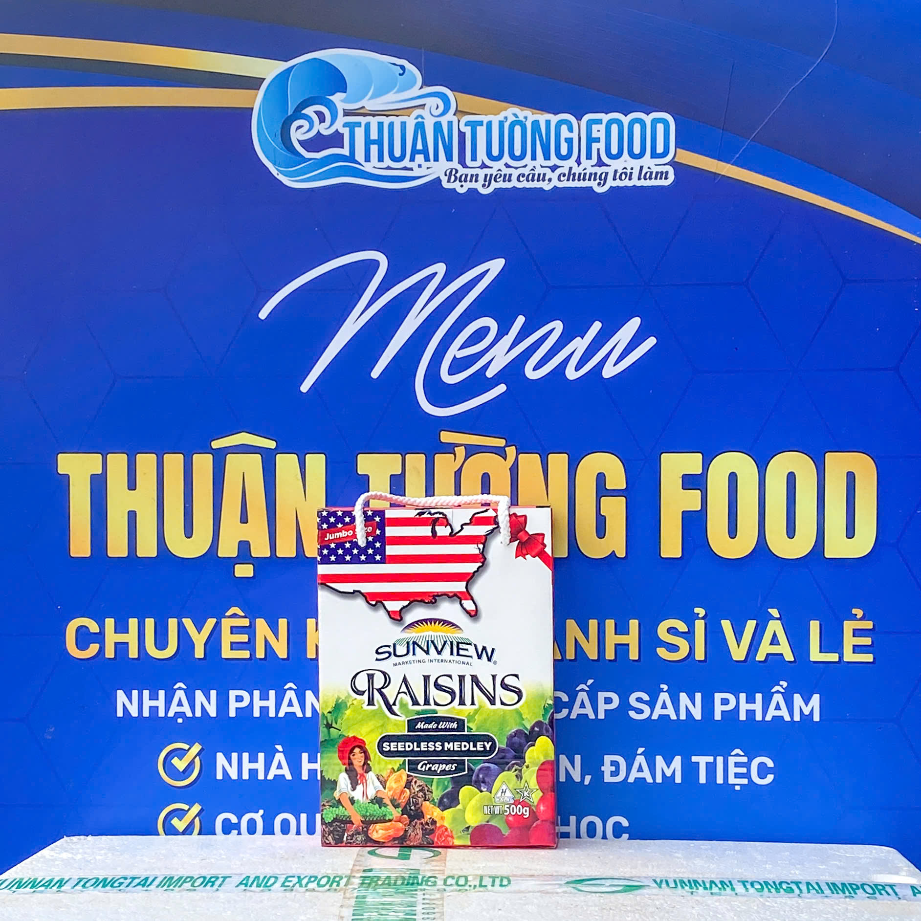 Tết_Nho Khô Raisins 400g